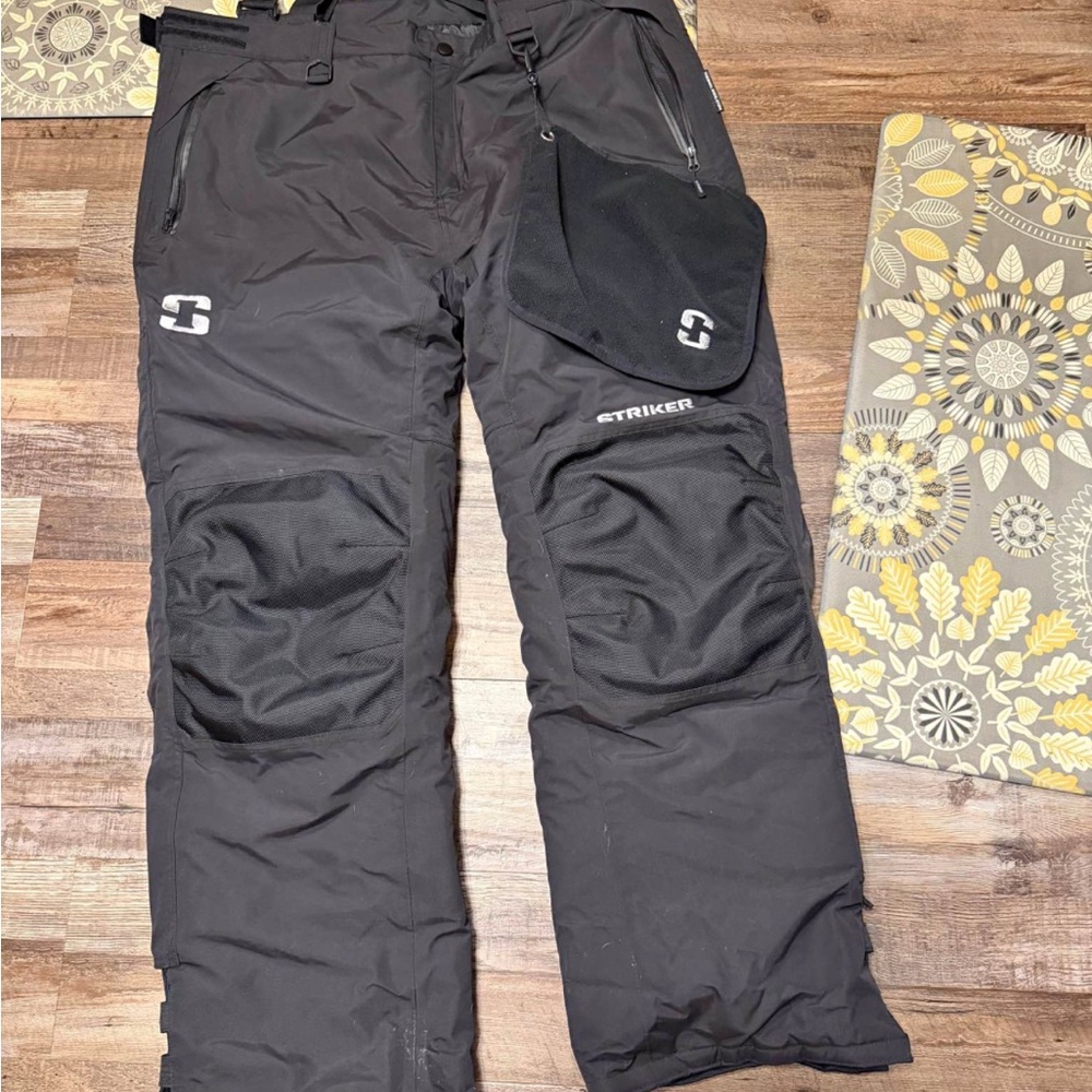 Striker Black Snow Pants